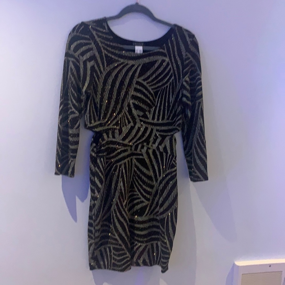 Venus Sparkly Dress with Cutouts